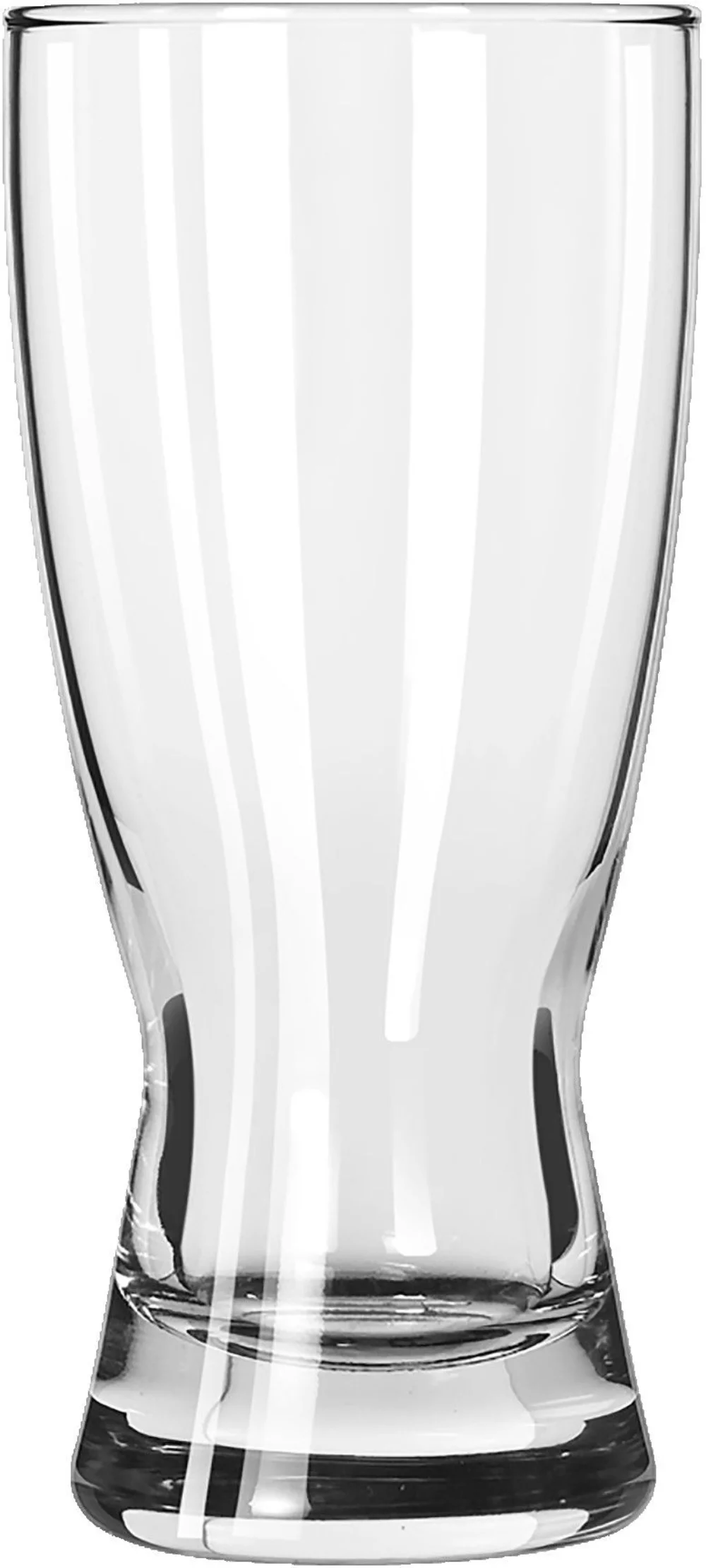 Verre à bière Pilsner en sablier de 10 oz.