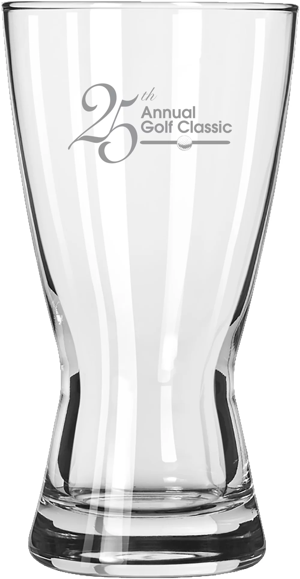 12 Oz. Hourglass Pilsner Glass