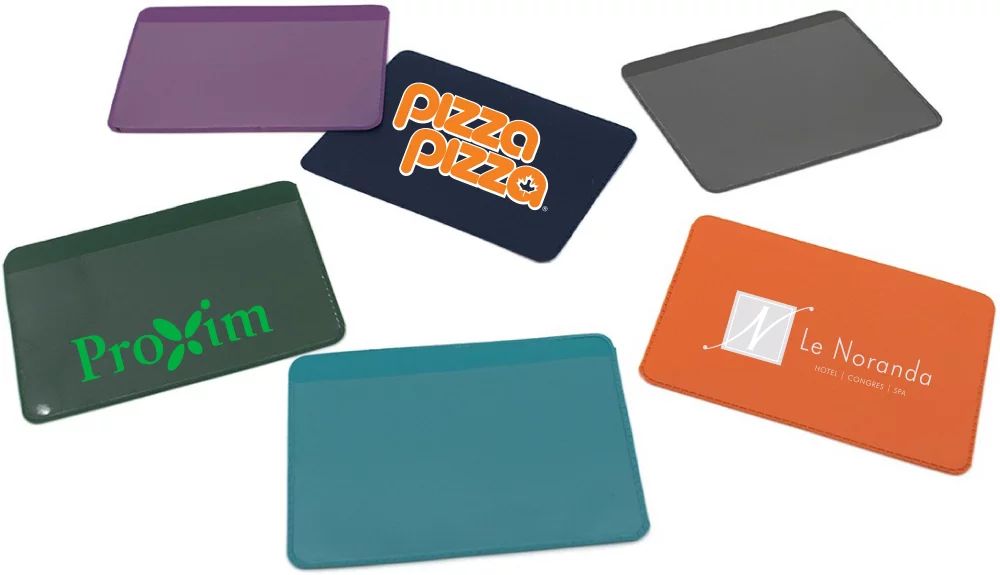 Business Card Holder w/One Pocket