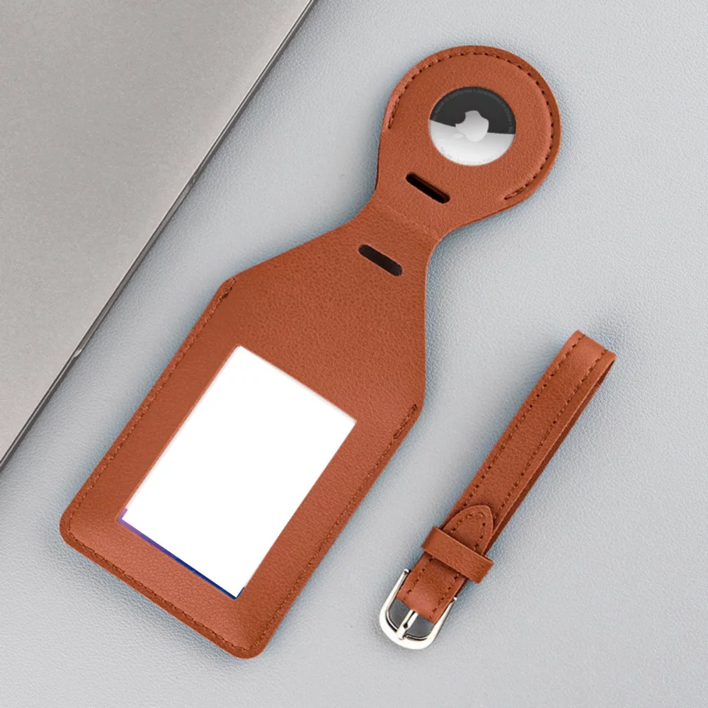 ÉTIQUETTE DE BAGAGE avec support pour Airtag