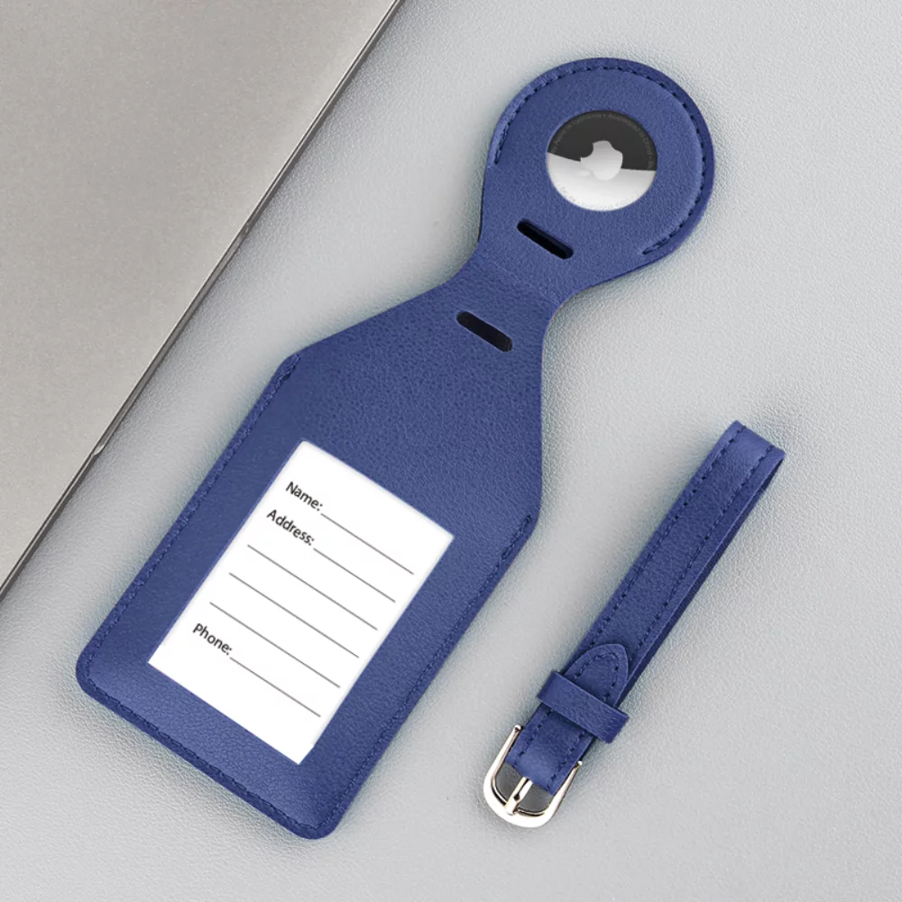 ÉTIQUETTE DE BAGAGE avec support pour Airtag