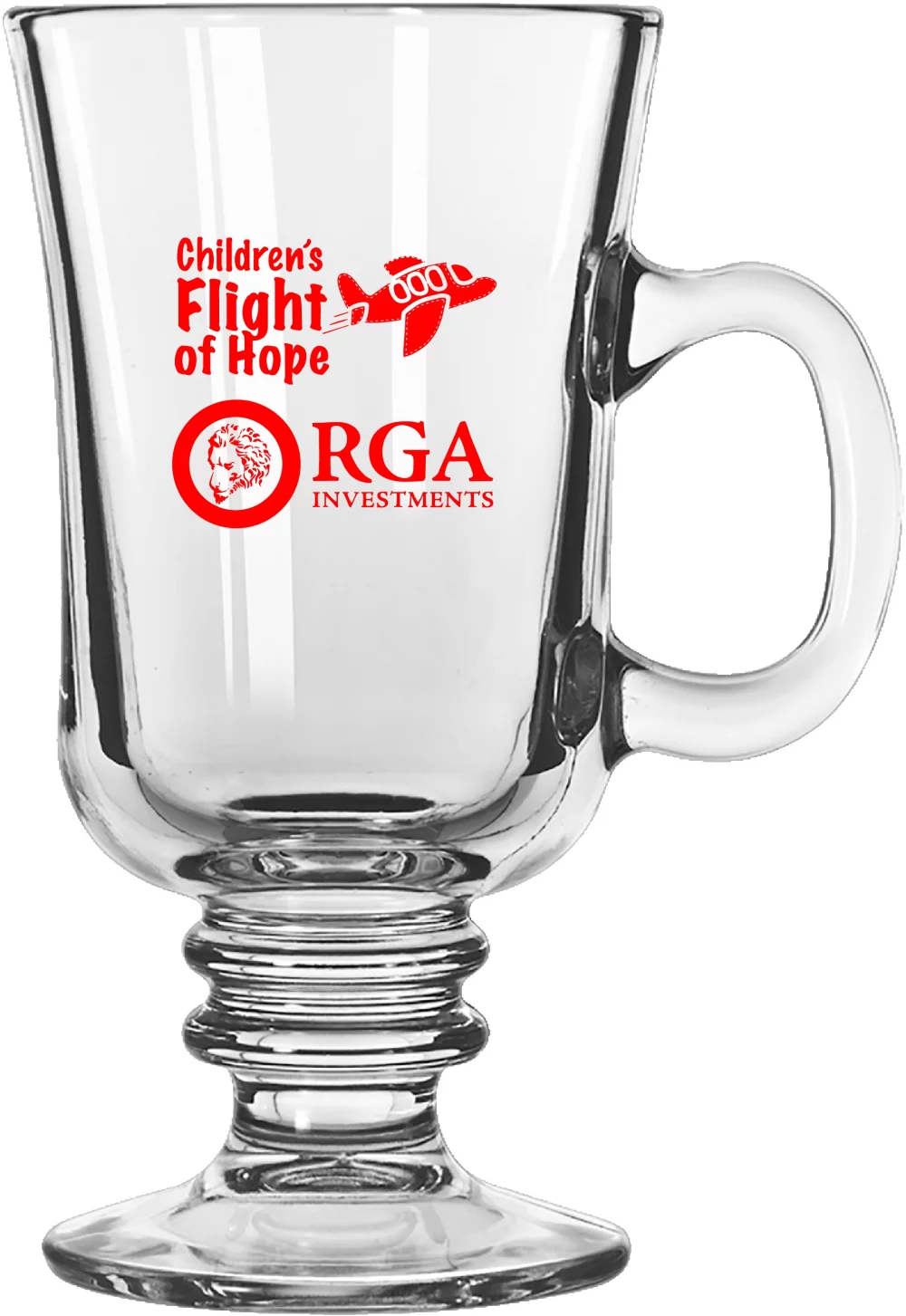 8 1/2 Oz. Irish Glass Coffee Mug