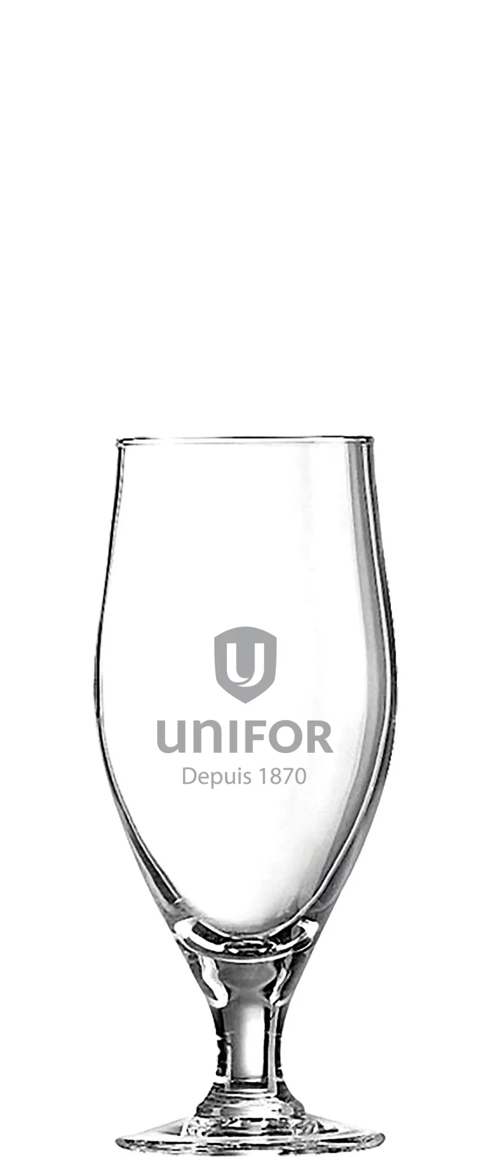 16 1/2 Oz. Footed Beer Cervoise Glass