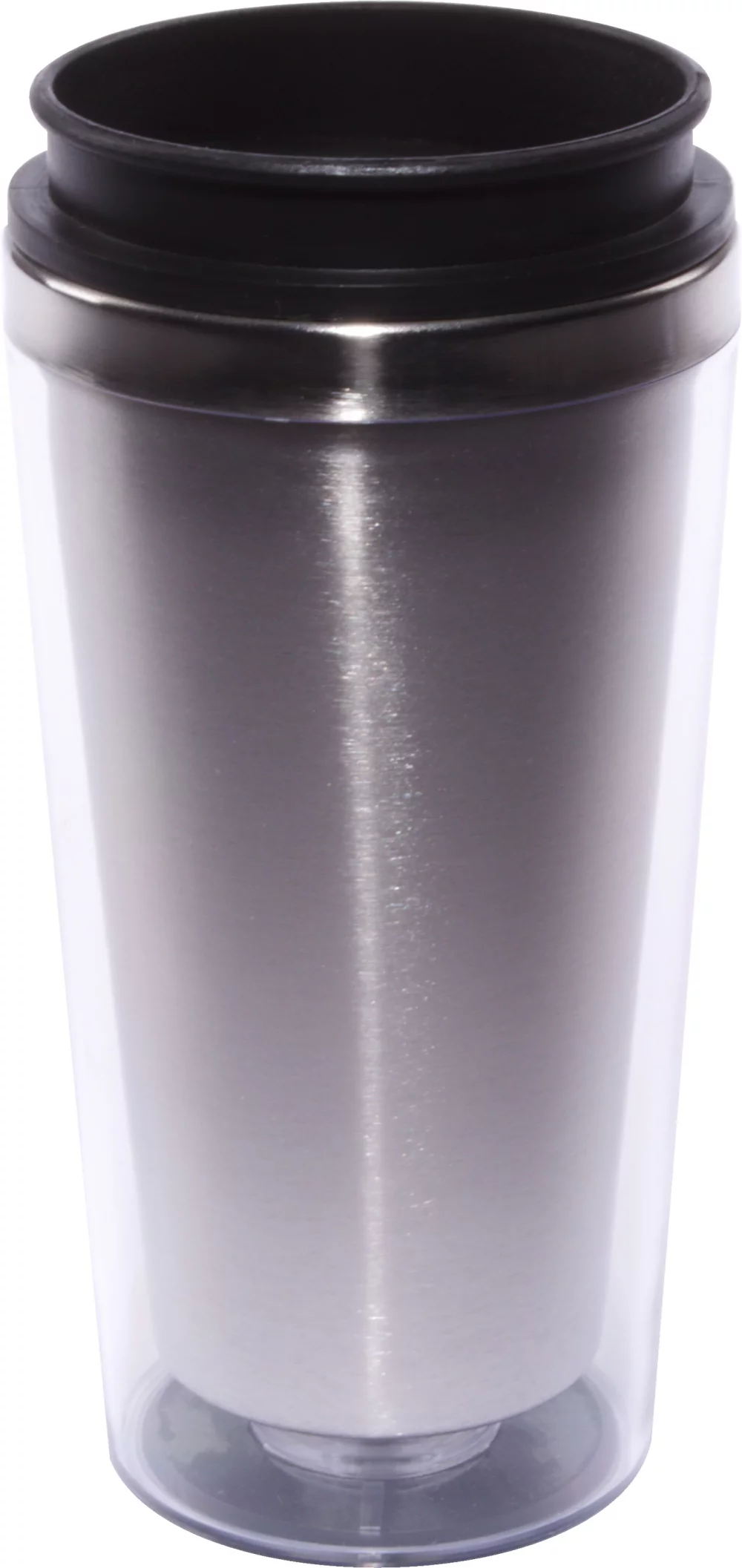 16 Oz. Acrylic & Stainless Steel Travel Tumbler