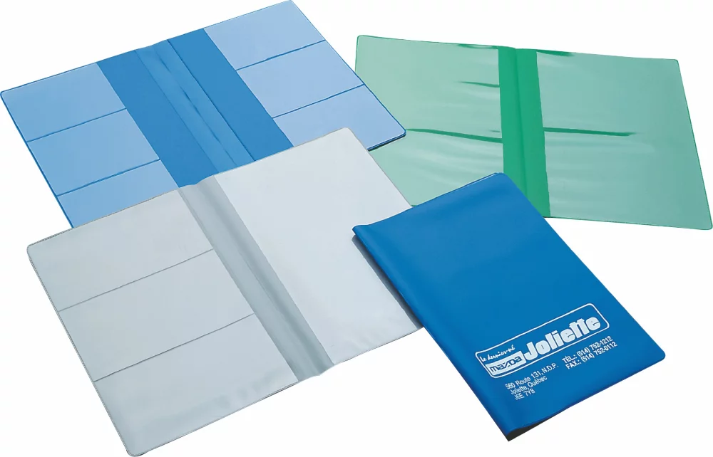 Two-Way Document Folder w/Six Pockets