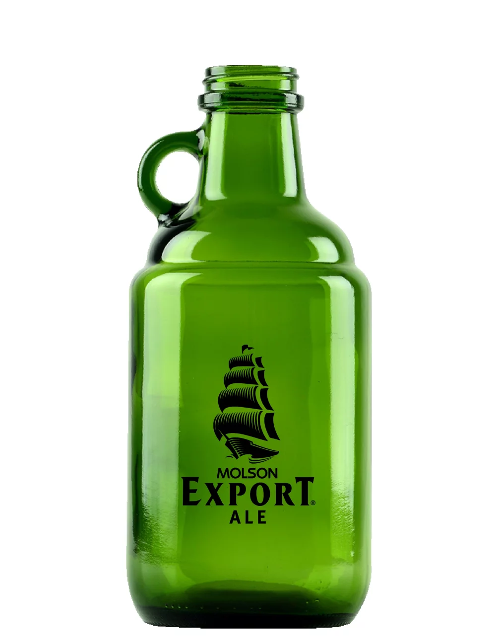 Growler de ferme vert de 25 oz.
