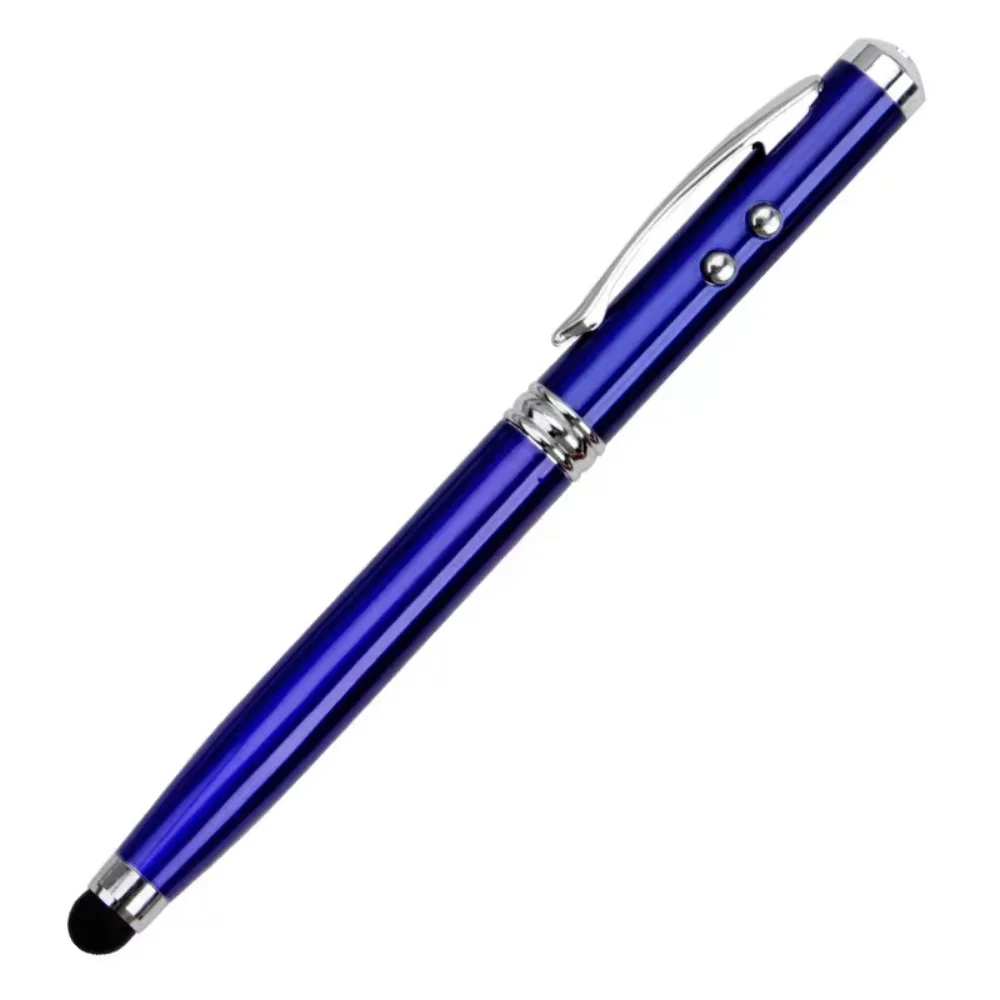 Pointeur laser stylo 4-en-1/LED/Stylo tactile