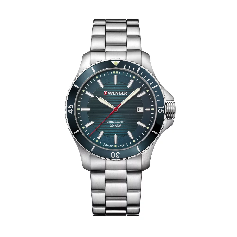 Chrono Petro Blue Dial Watch