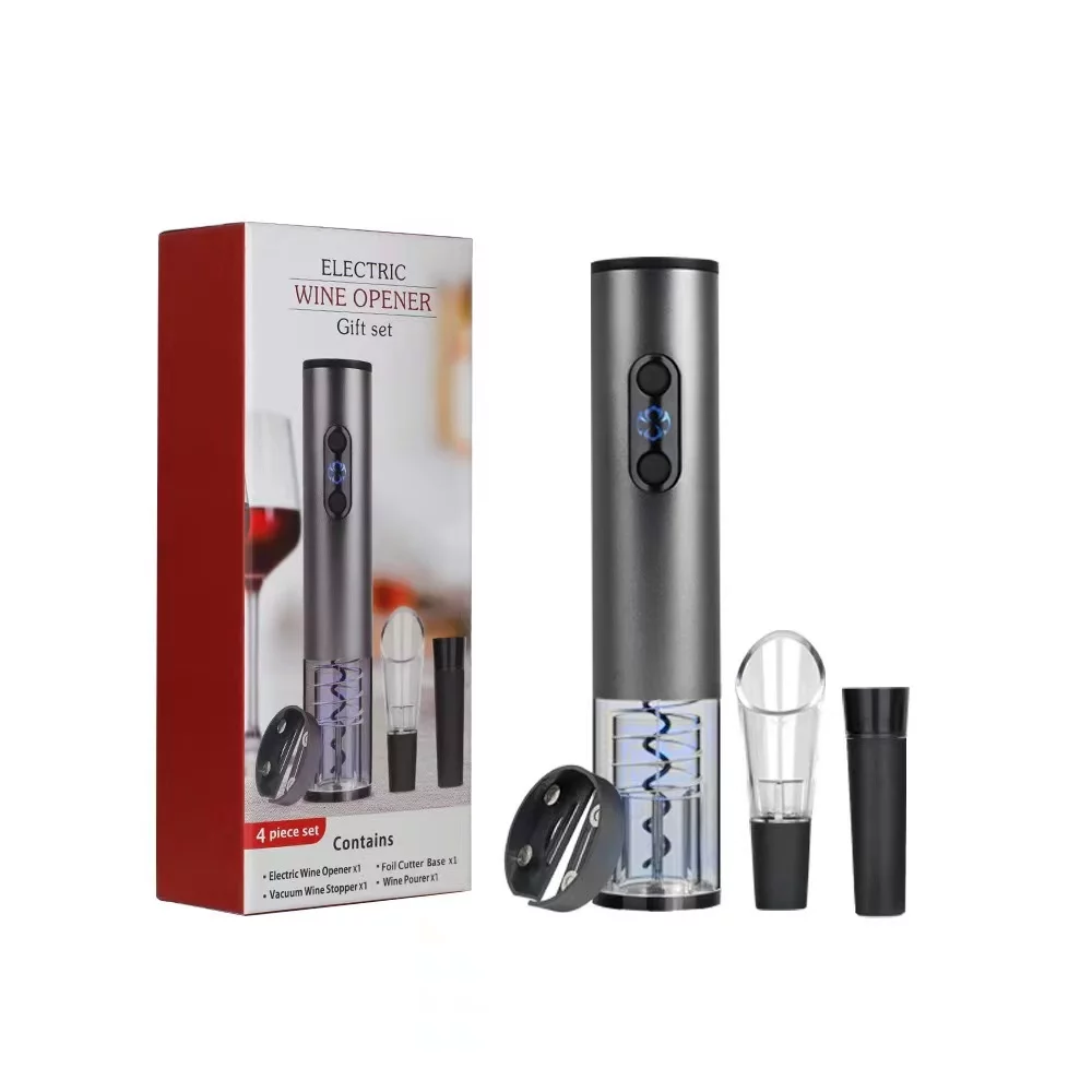 Ensemble-cadeau ouvre-bouteille de vin