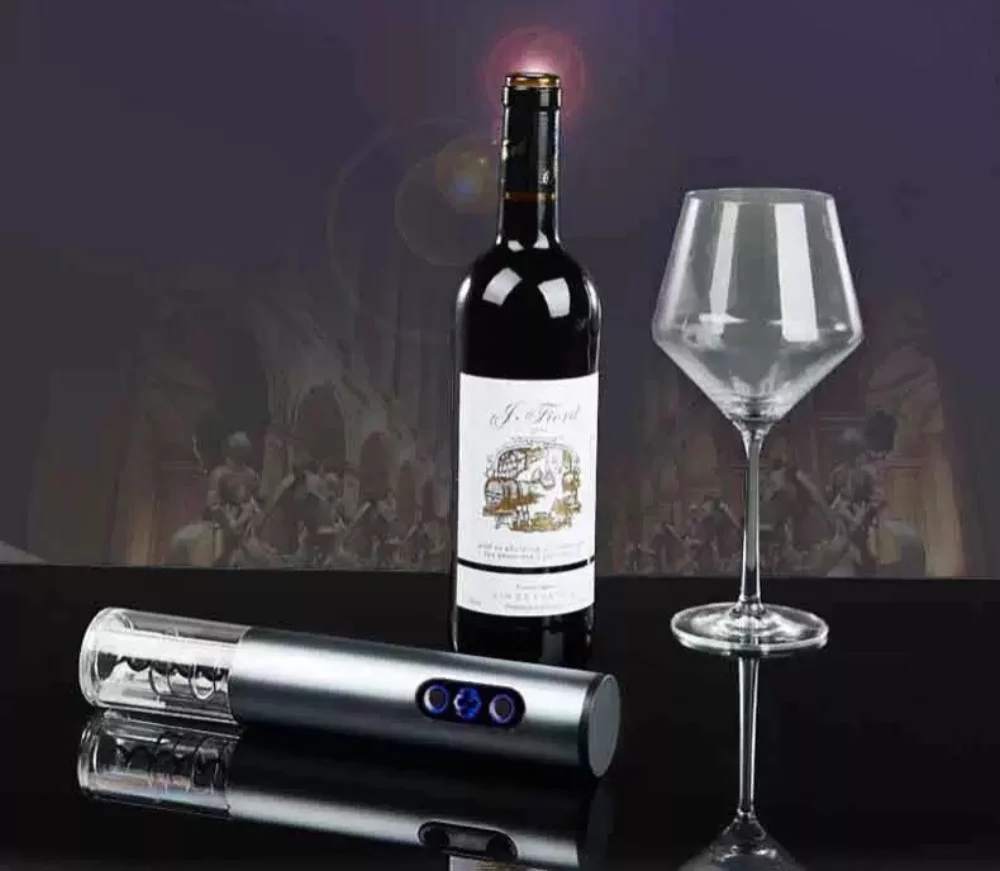 Ensemble-cadeau ouvre-bouteille de vin