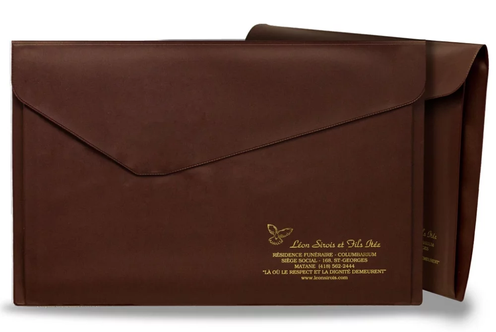 Mallette sous le bras avec expansion de 1 pouce