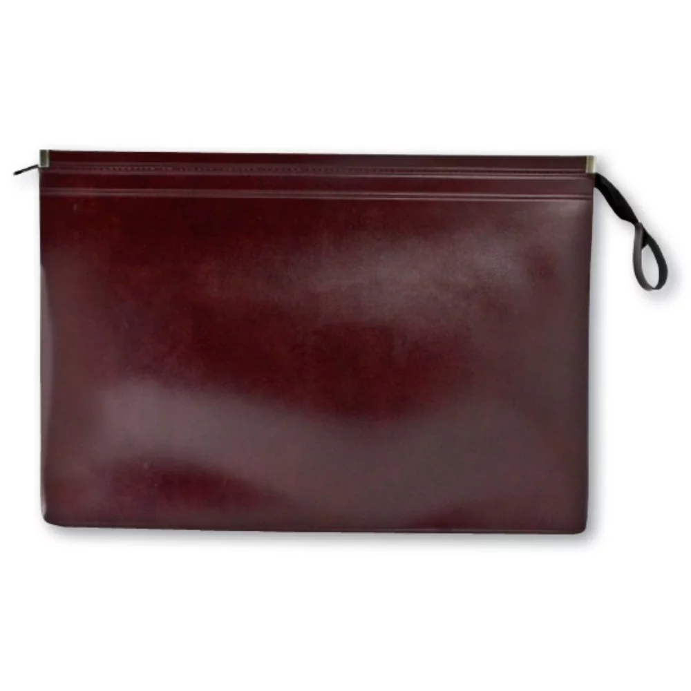 Mallette sous le bras en cuir synthétique de 16 ½" x 10 ½"