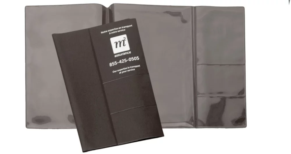 Porte-garantie pour voiture de 6 ¼" x 9"