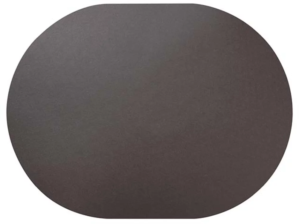 Oval Bonded Leather Place Mats (12"x16")