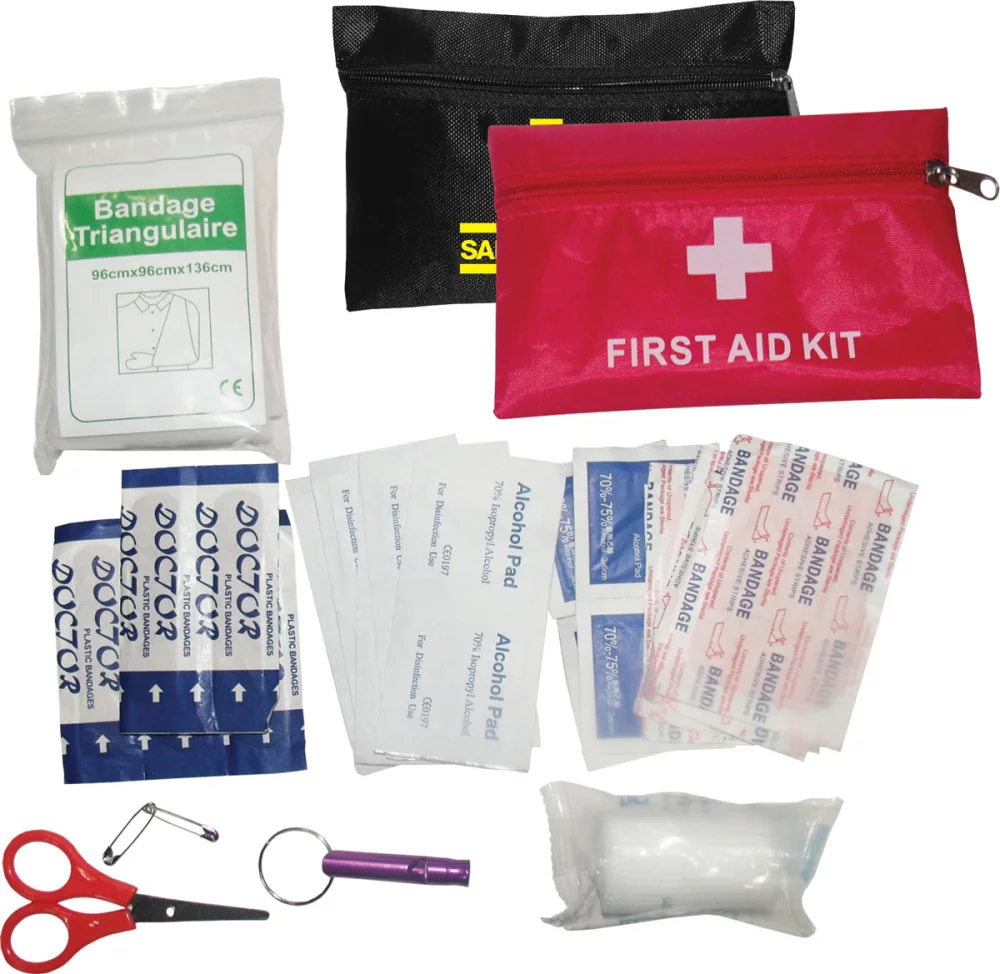 Trousse de premiers secours (6,5" x 4")