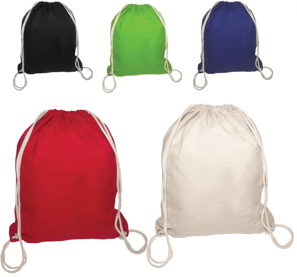 Sac à dos en coton à cordon