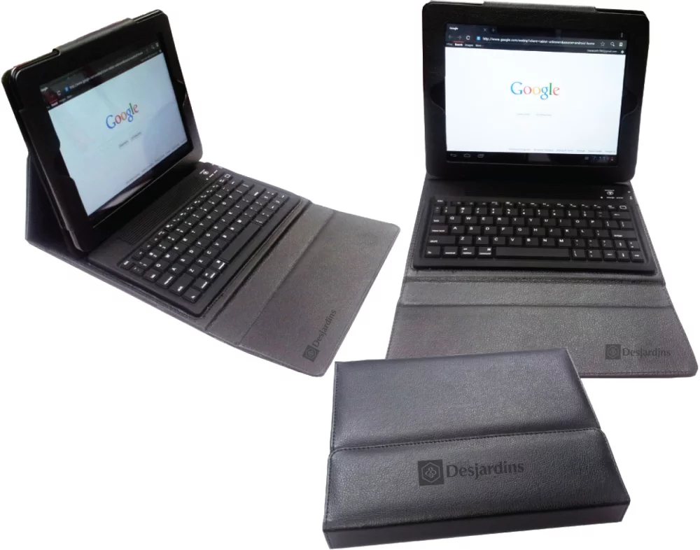 Bluetooth iPad® Case with Keyboard