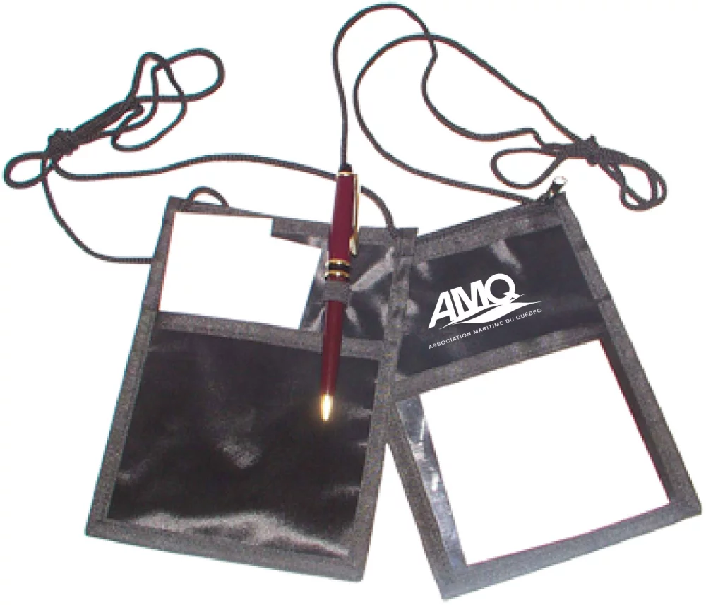 Afficher le porte-badge