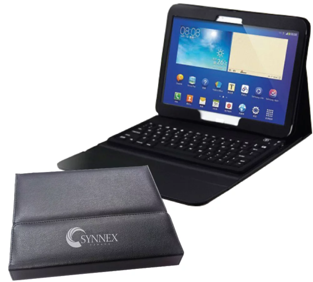 Étui en cuir Samsung® avec clavier Bluetooth