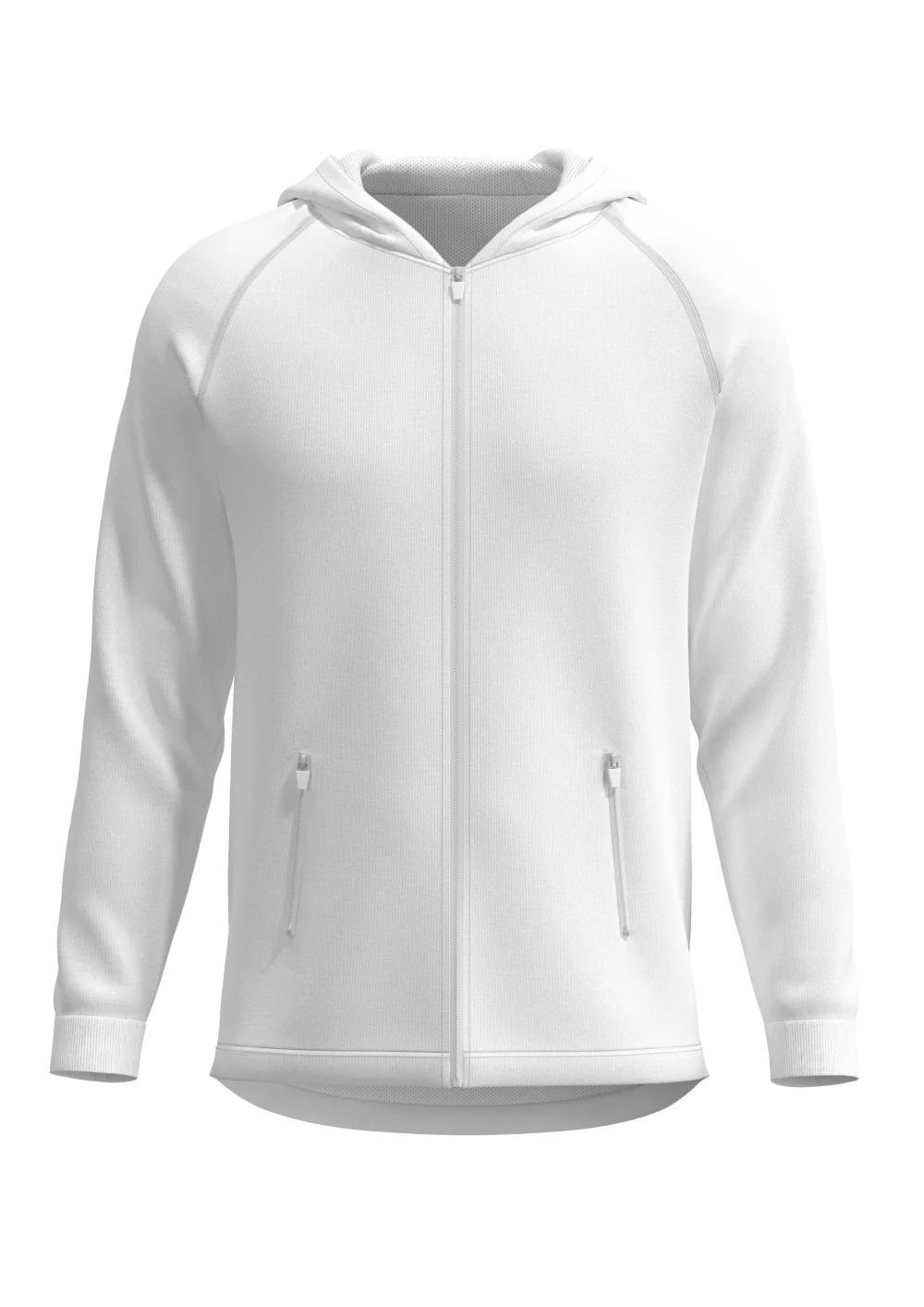 Veste à capuche en tissu tissé ventilé - Doublure en maille légère Flex 4