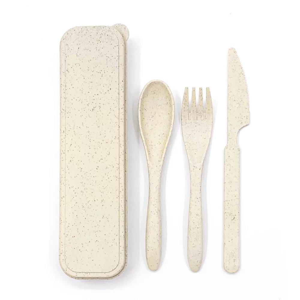 Wheat Straw Utensil Set