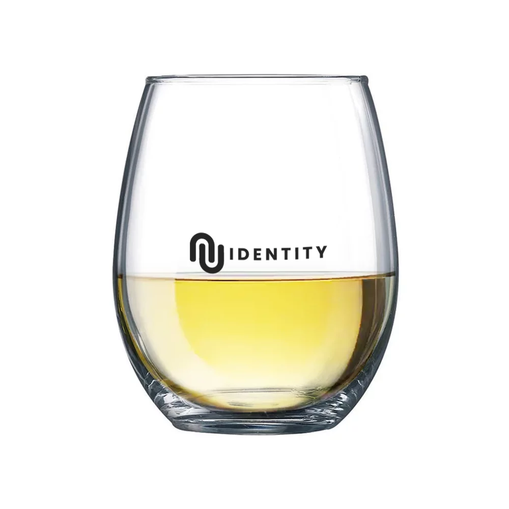 12 Oz Stemless Wine Glass