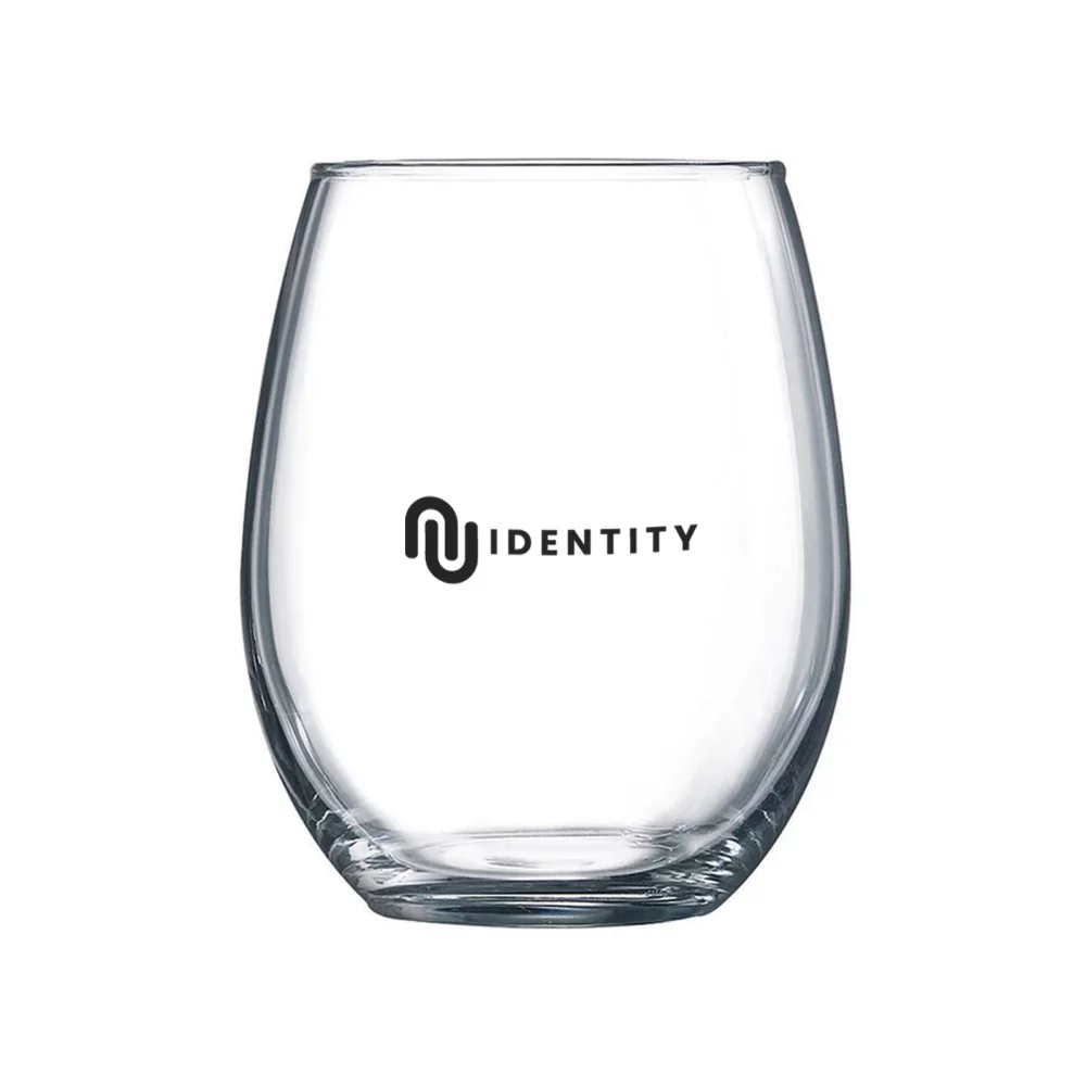 12 Oz Stemless Wine Glass