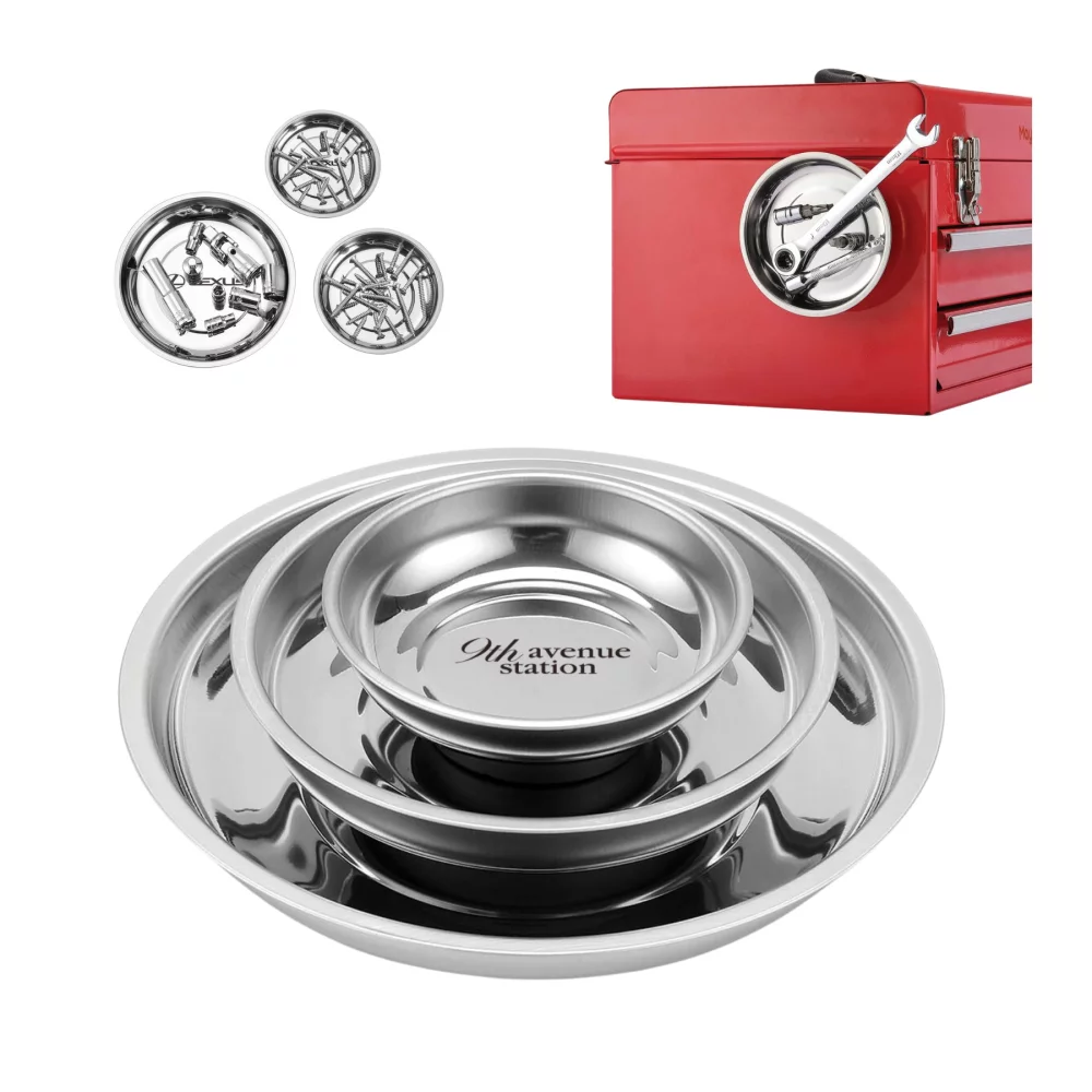 Plateaux à outils magnétiques (ensemble de 3)