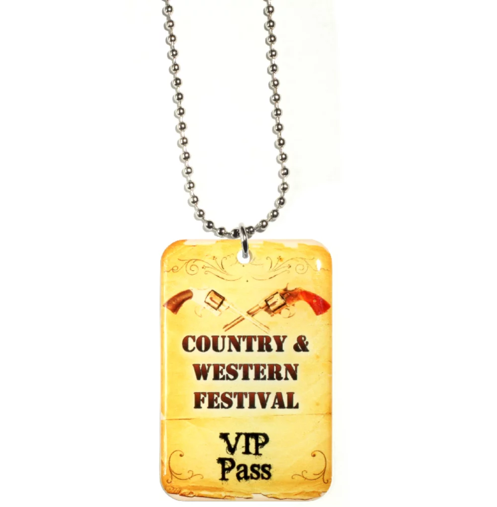 Collier à chaîne de balle avec pendentif / breloque personnalisé (jusqu'à 1 pouce carré - 1 côté)