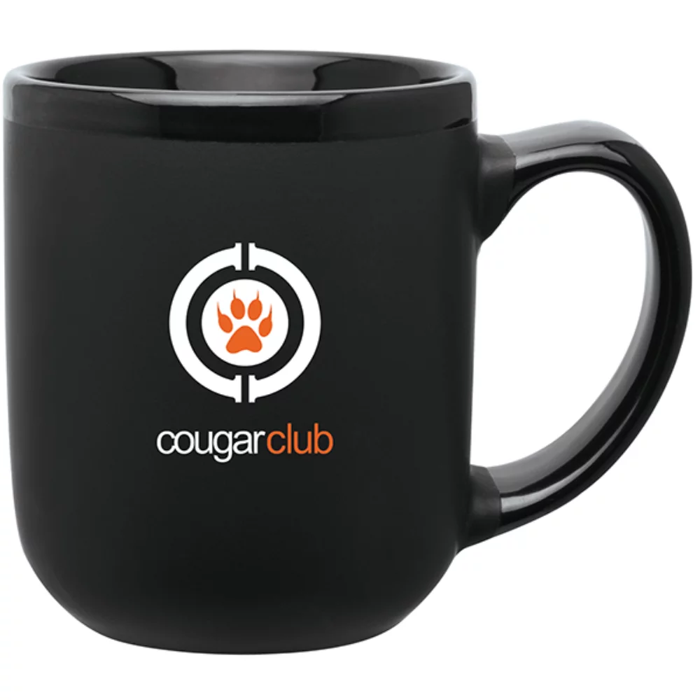 16oz Modelo Mug (Matte Black & Glossy Black)