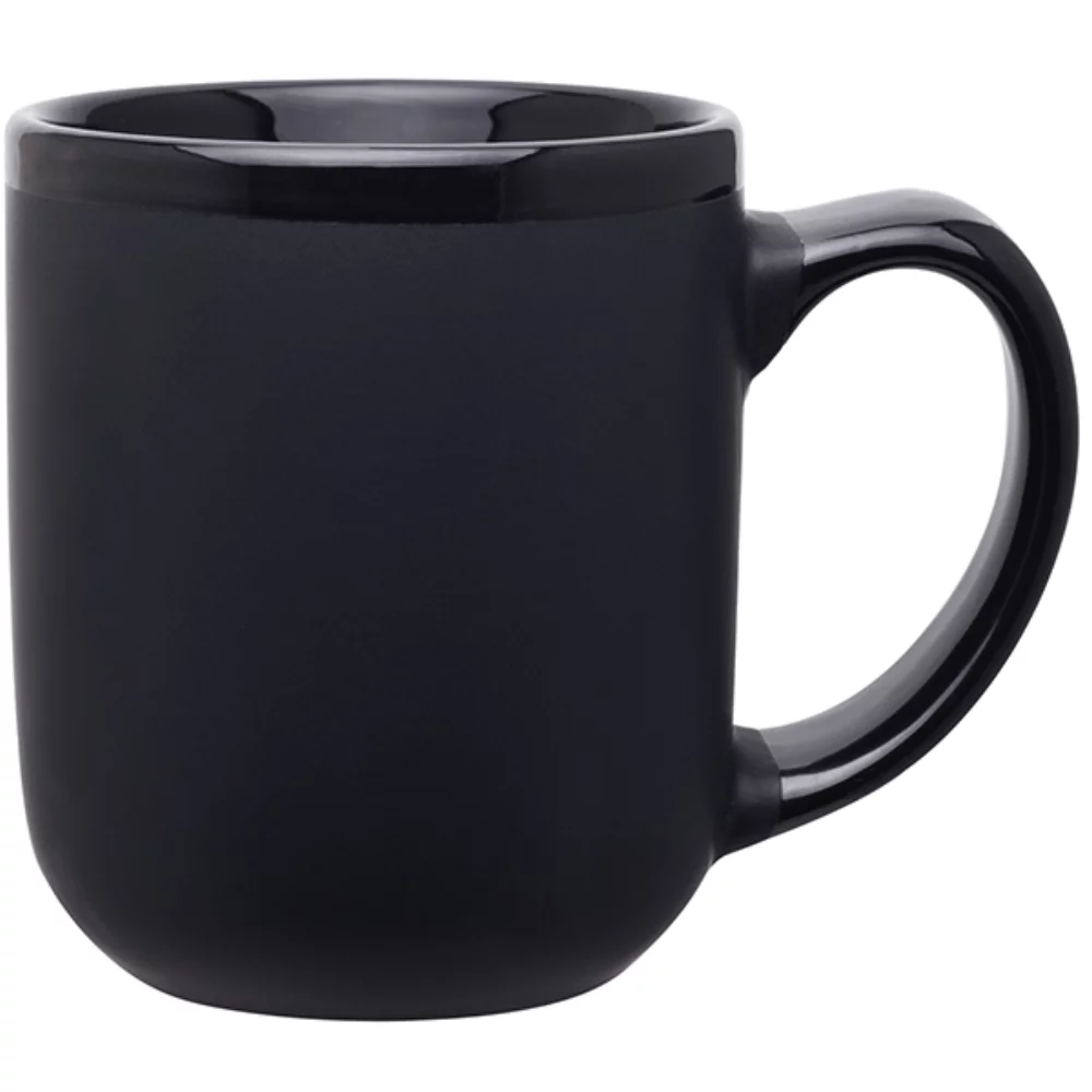 16oz Modelo Mug (Matte Black & Glossy Black)