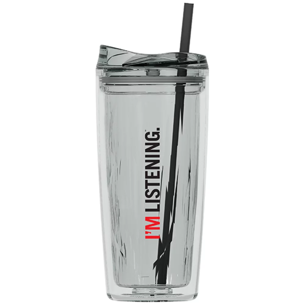 Tumbler Geo de 16 oz (transparent)
