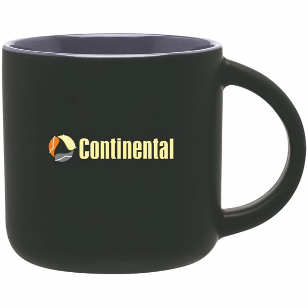 14oz Minolo Mug (Matte Black & Storm Gray)