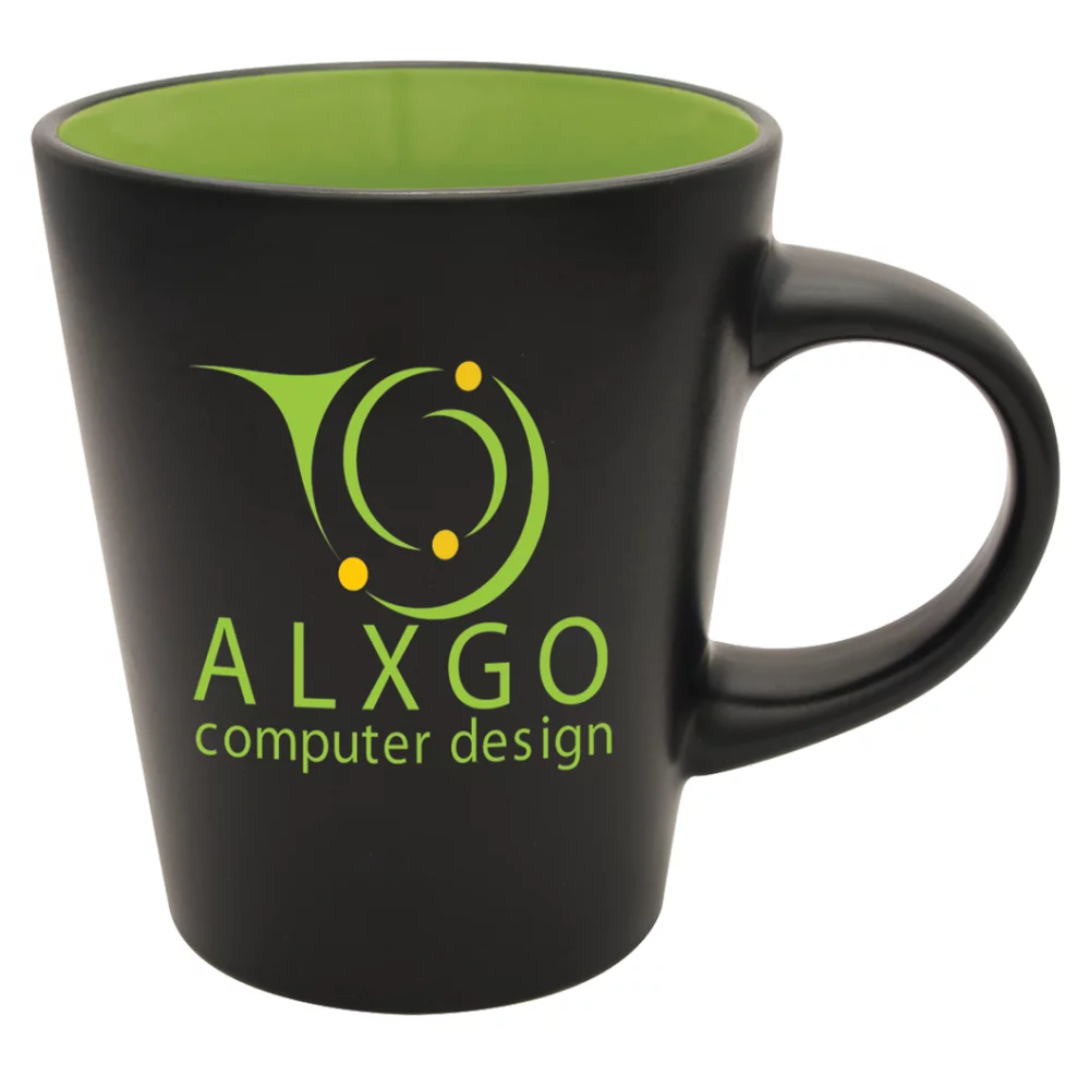 The Duo-Tone Blackout - Ceramic Mug