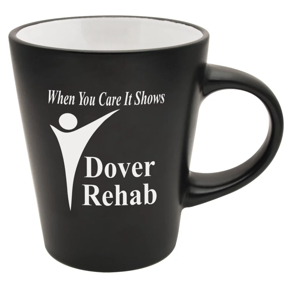 The Duo-Tone Blackout - Ceramic Mug