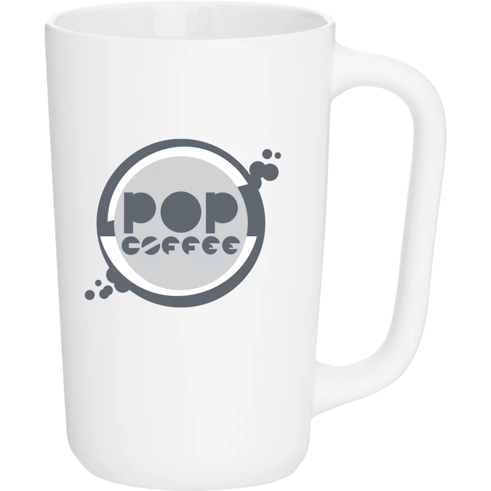 14oz ledge mug (White)