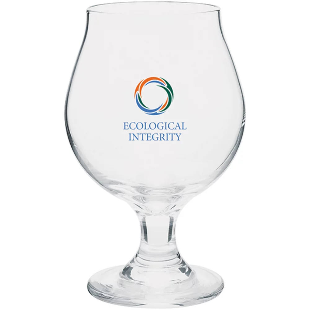 Verre à bière belge de 16 oz (transparent)