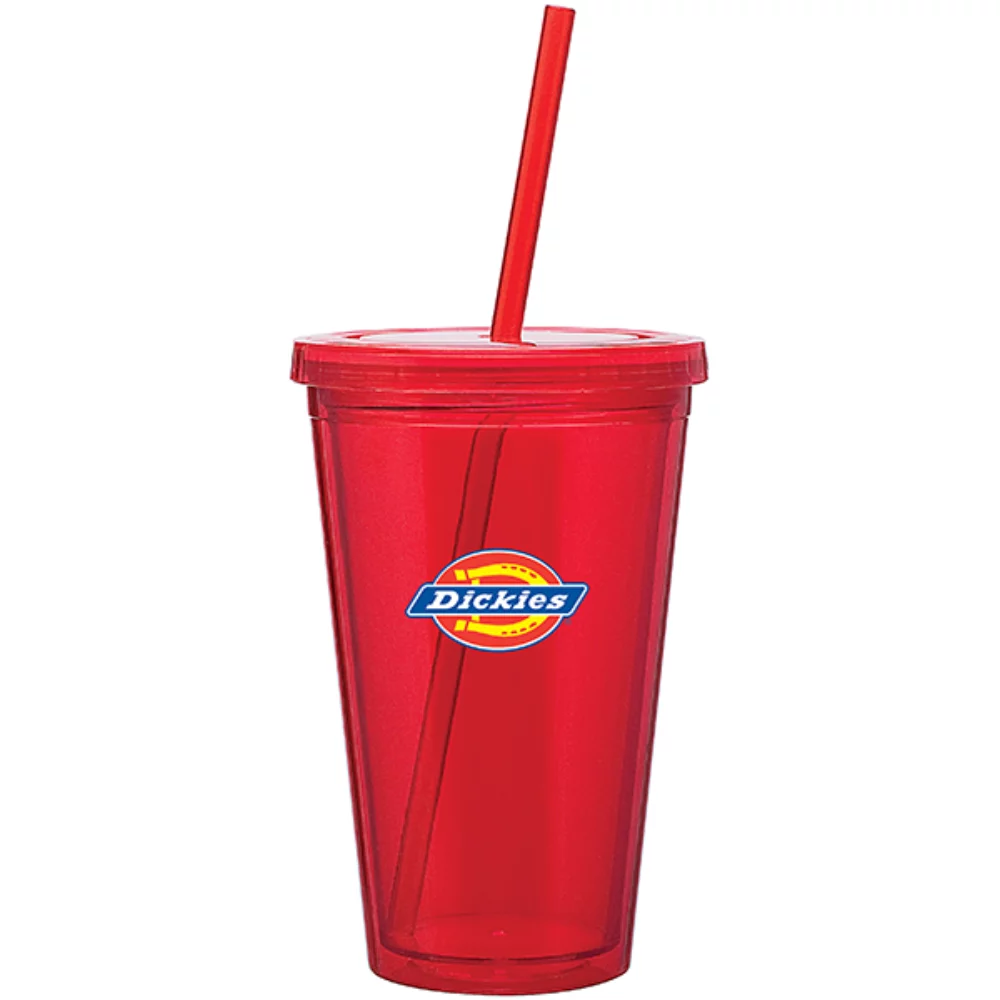 Tumbler à spiritueux de 16 oz (rouge)