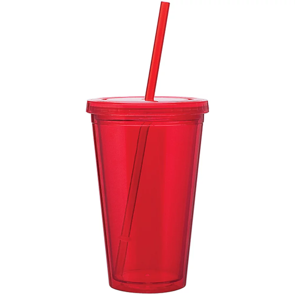 Tumbler à spiritueux de 16 oz (rouge)