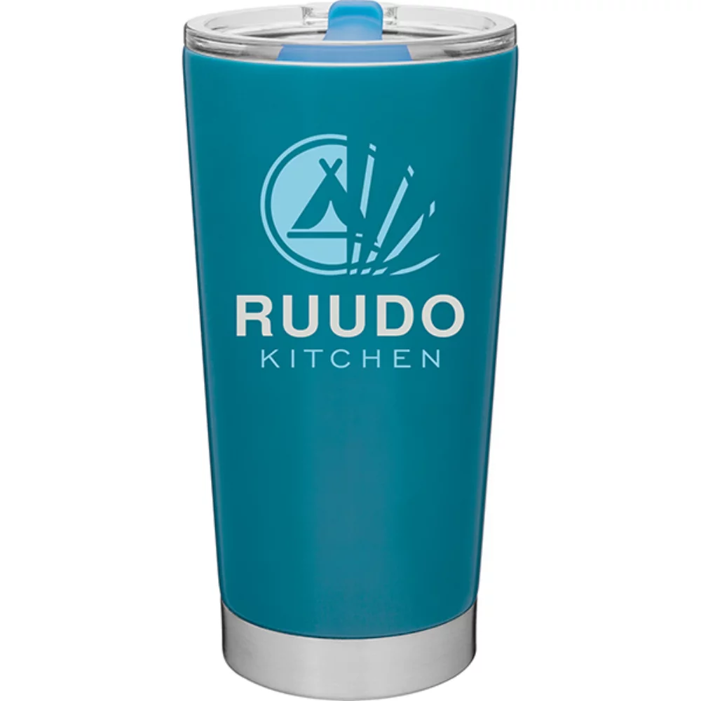 20oz Frost Tumbler (Neon Blue)