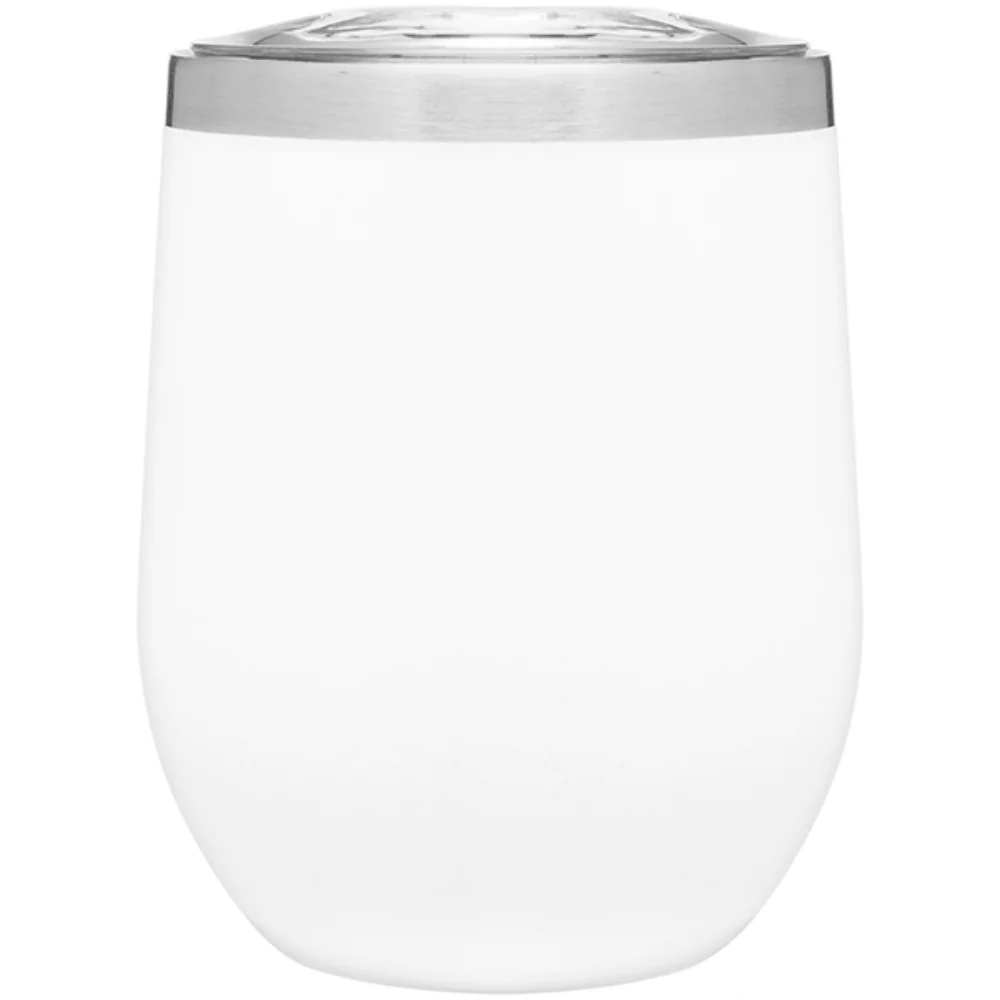 Tumbler Cece de 12 oz (blanc mat)