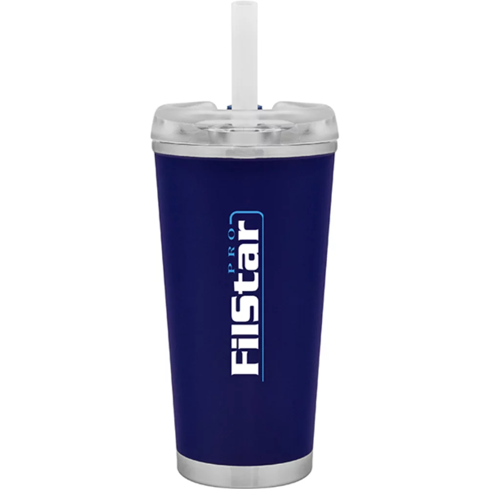 16.9oz Brooklyn Tumbler (Matte Blue)