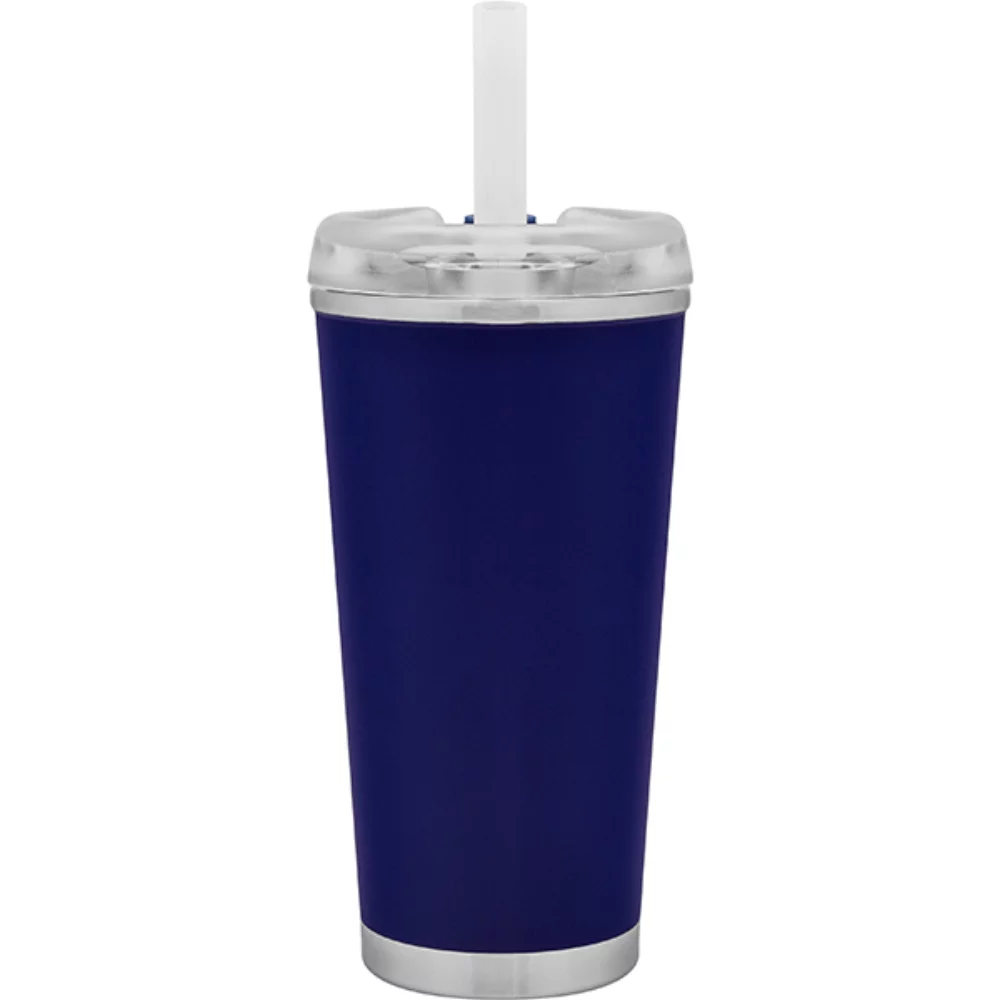 Verre de 16,9 oz Brooklyn (bleu mat)