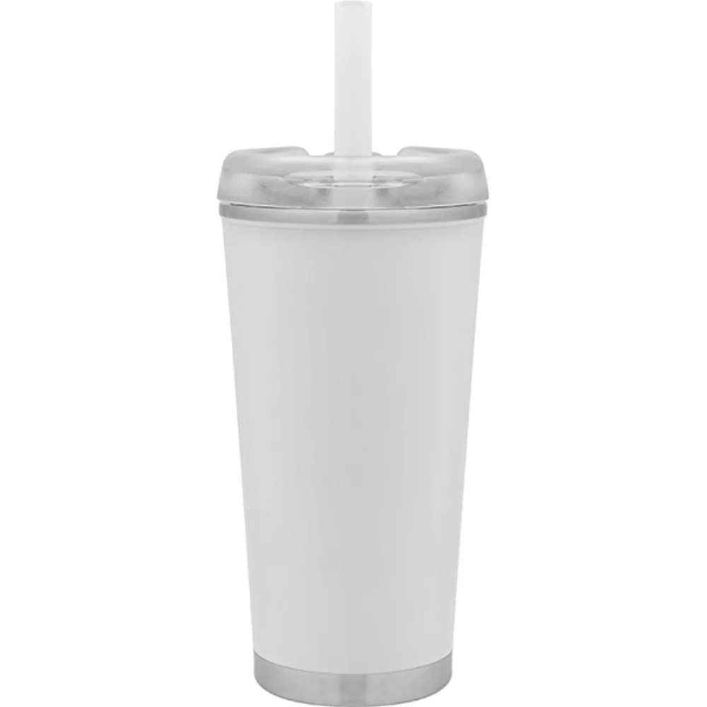 Verre Brooklyn de 16,9 oz (blanc mat)