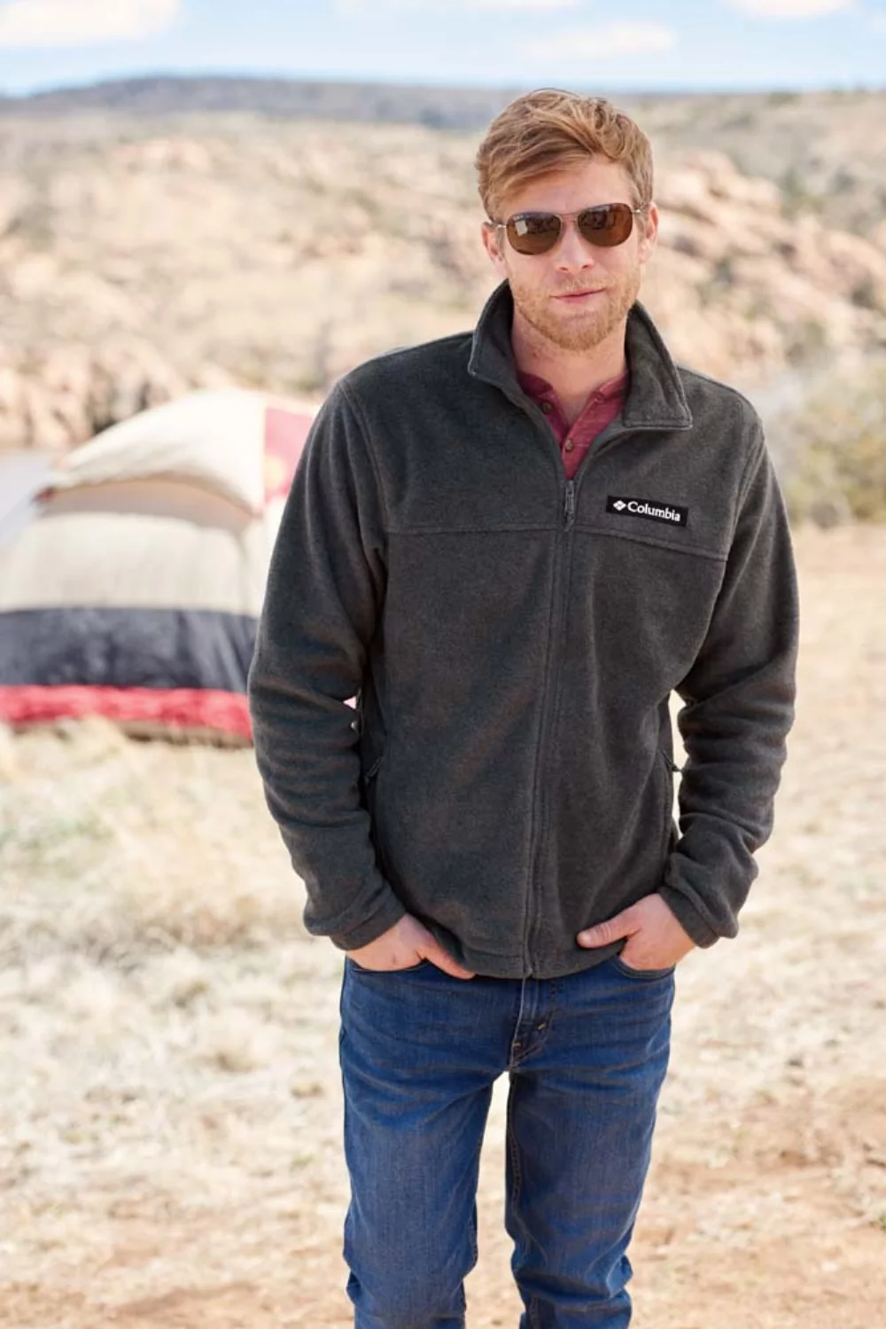 Veste à fermeture éclair intégrale en polaire Columbia Steens Mountain™ 2.0
