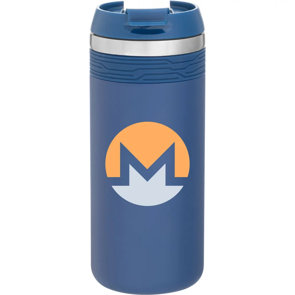 Gobelet H2go Orion de 16,9 oz (bleu marine mat)