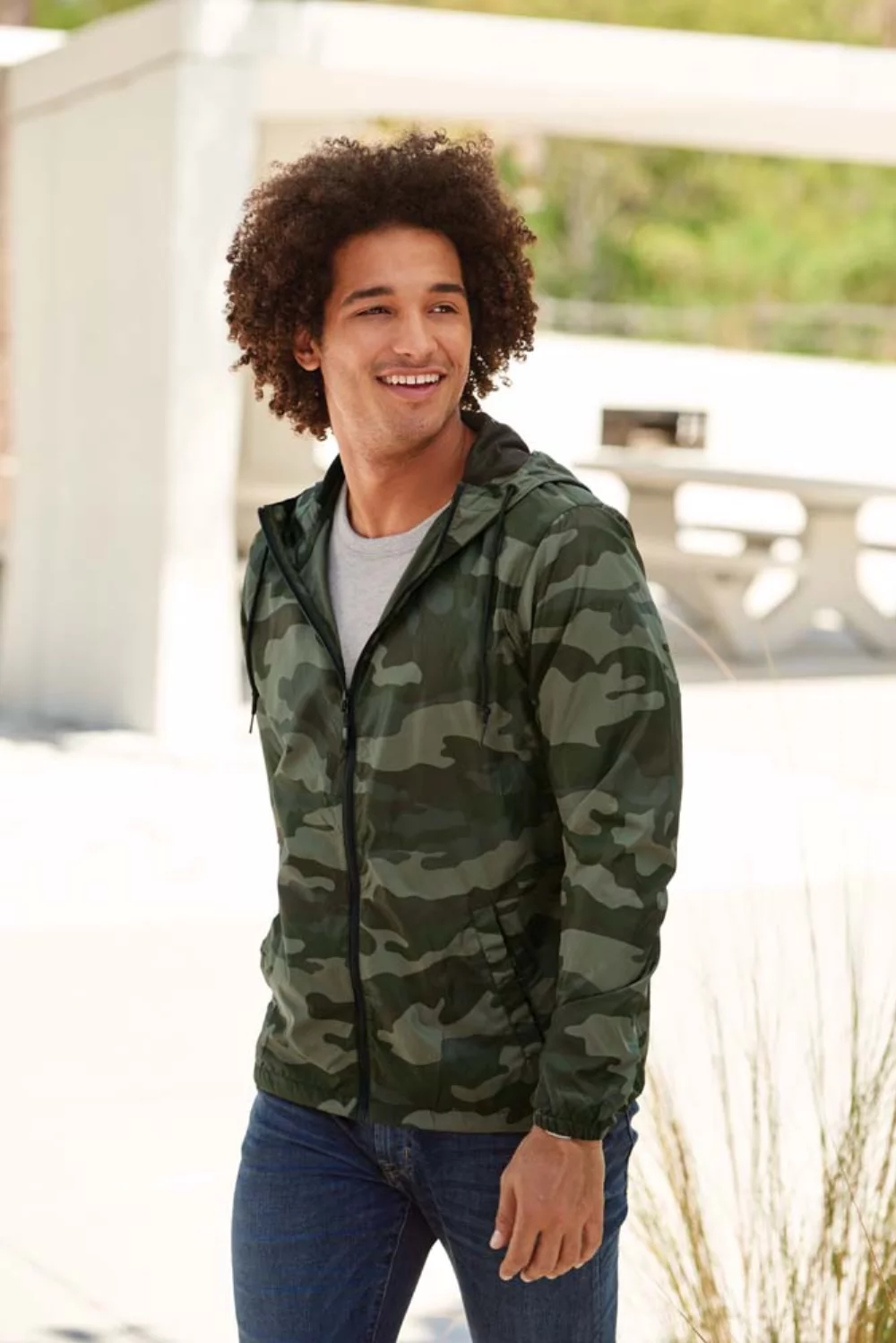 Independent Trading Co. Unisex Lightweight Windbreaker Full-Zip Jacket