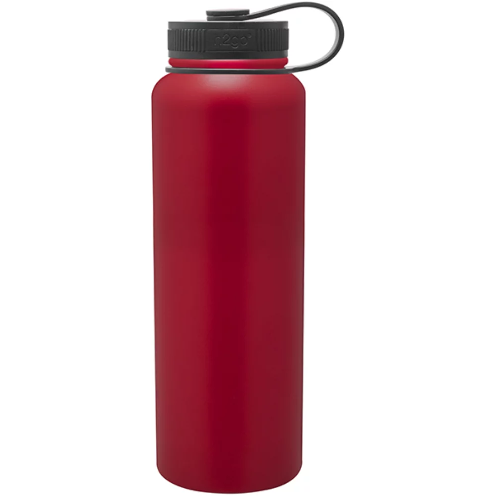 Bouteille H2go Venture de 40 oz (rouge mat)