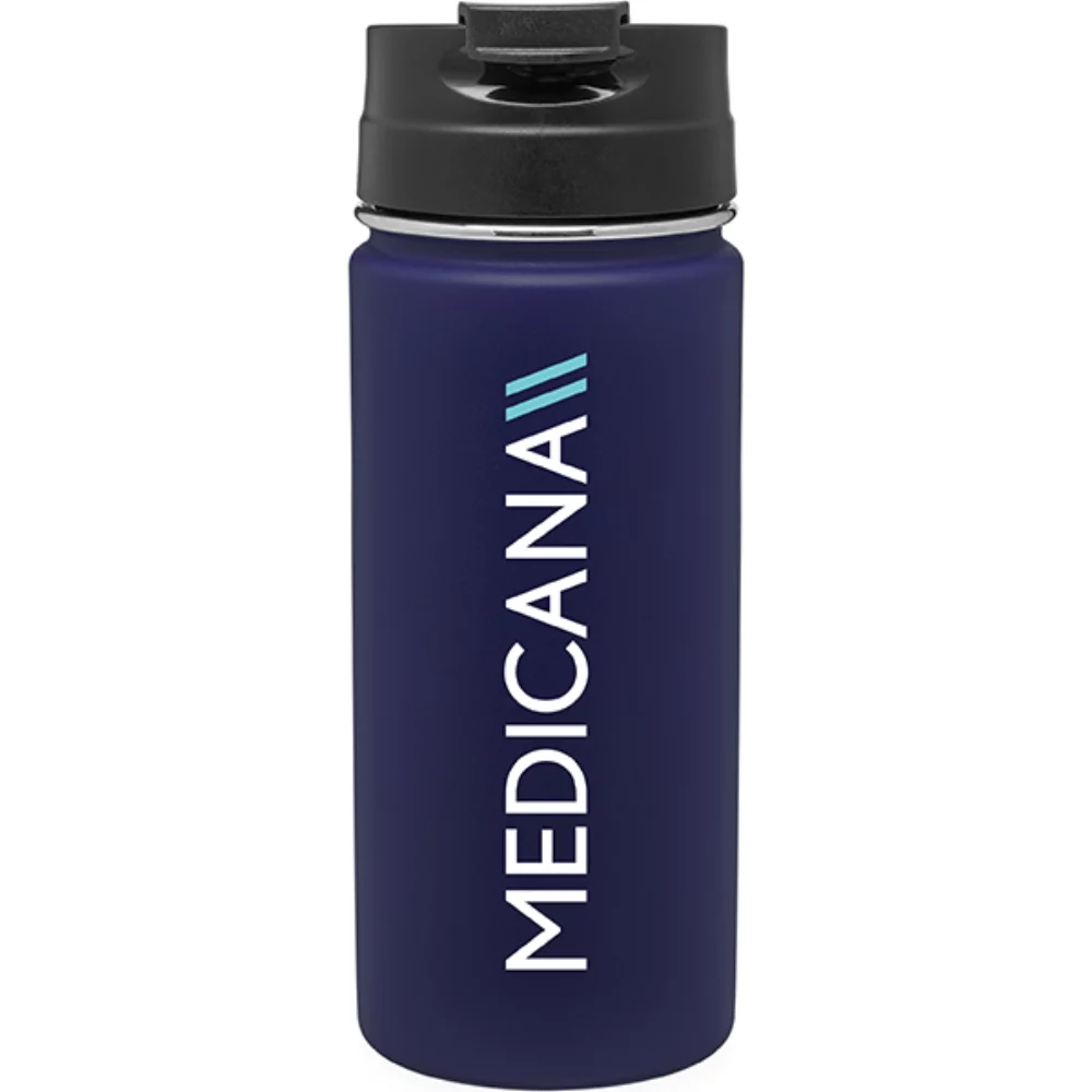 Tumbler H2go Nexus de 16,9 oz (bleu marine mat)