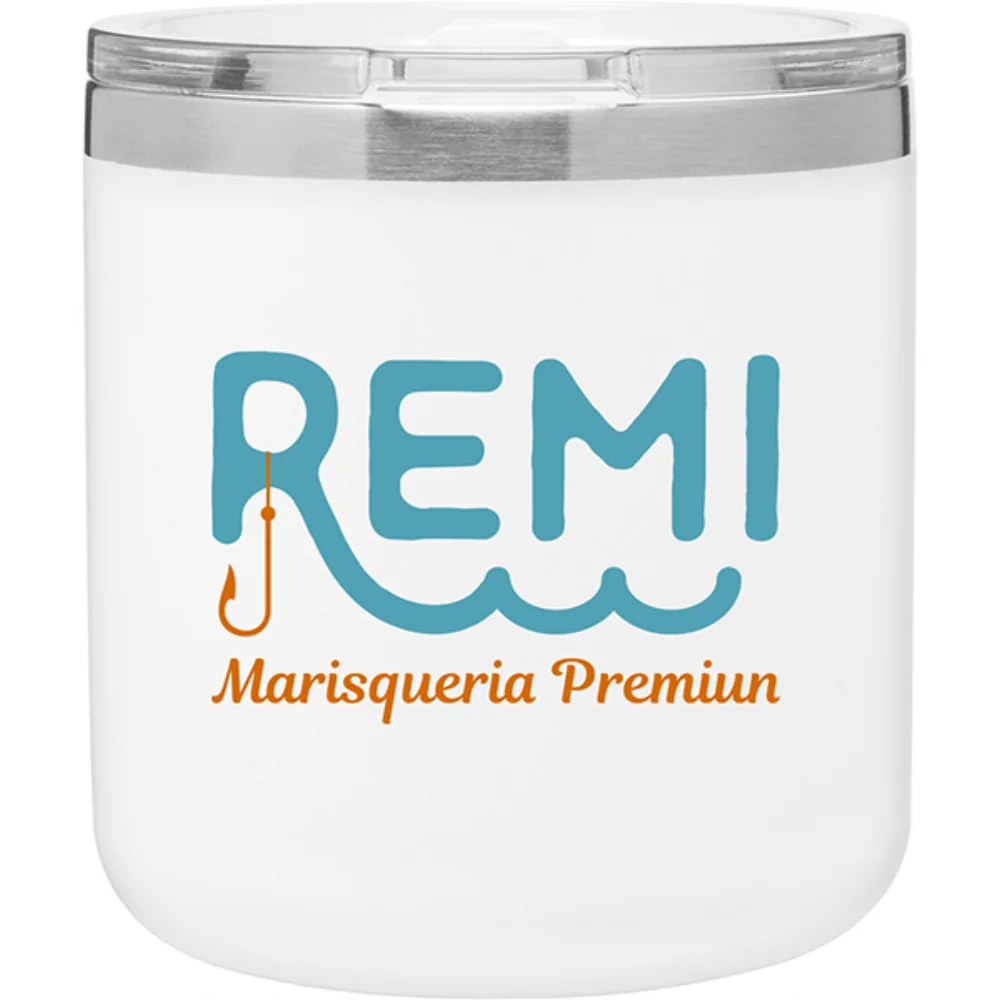 Gobelet étincelant de 12 oz (blanc mat)